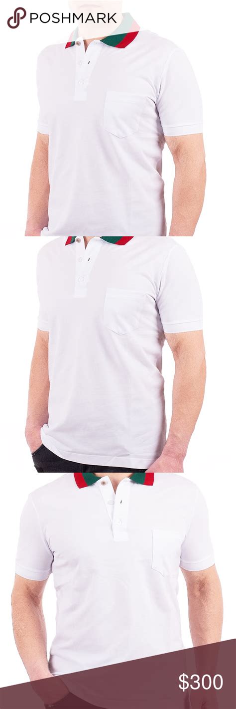 mens used gucci polo|authentic gucci polo shirts.